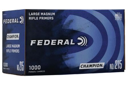 LARGE RIFLE MAGNUM PRIMERS (CHAMPION) 1000/COUNT