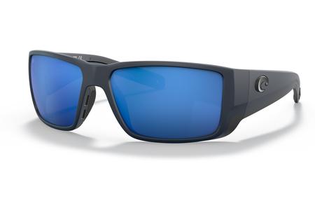 COSTA DEL MAR Blackfin PRO with Matte Midnight Frame and Blue Mirror Lenses