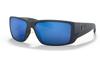 COSTA DEL MAR BLACKFIN PRO WITH MATTE MIDNIGHT FRAME AND BLUE MIRROR LENSES