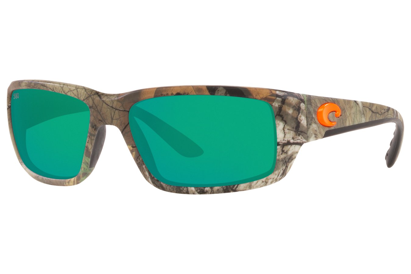 Costa Del Mar Fantail with Realtree Xtra Camo Frame and Green Mirror Lenses