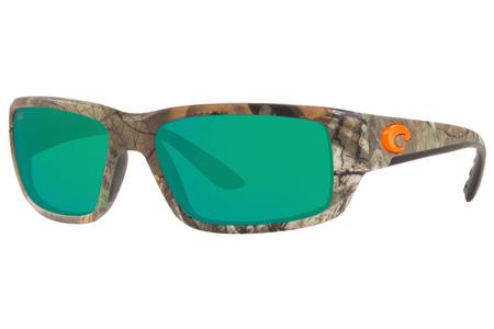 COSTA DEL MAR Fantail with Realtree Xtra Camo Frame and Green Mirror Lenses