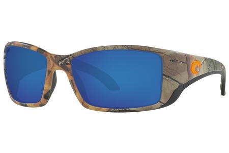 COSTA DEL MAR Blackfin with Realtree Xtra Camo Frame and Blue Mirror Lenses