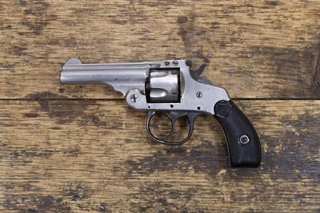 H AND R 32 SW Long Police Trade-In Top Break Revolver