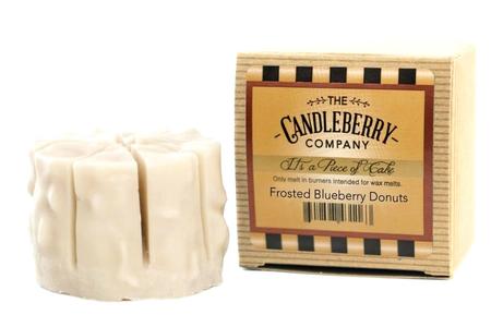 Candleberry Frosted Blueberry Donuts 26oz Jar Candle