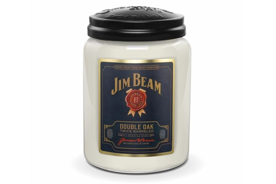 Shop Candleberry Jim Bea Double Oak 26oz Jar Candle for Sale Online