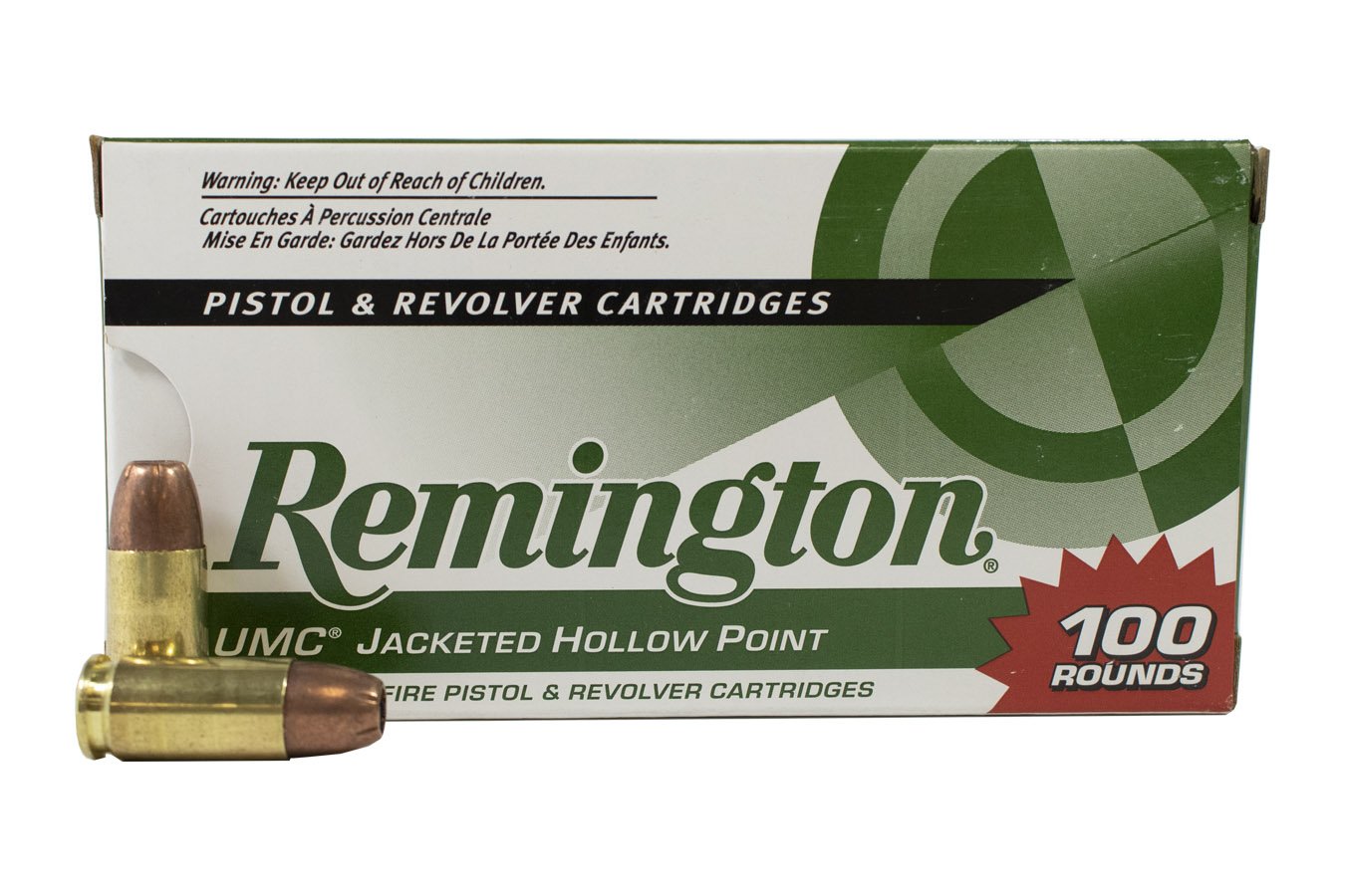 REMINGTON 9MM 115 GR JHP UMC 100/BOX