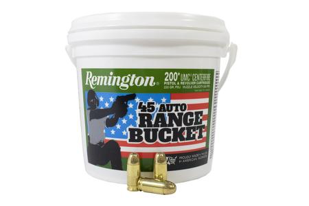 REMINGTON 45 Auto 230 gr FMJ UMC 200 Round Range Bucket