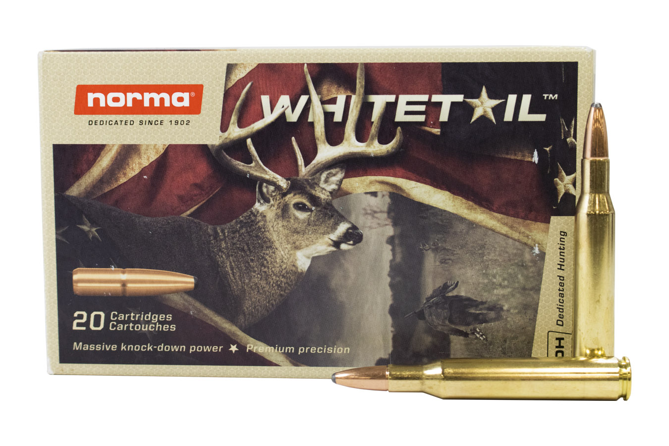 NORMA USA 270 WIN 130 GR PSP WHITETAIL 20/BOX