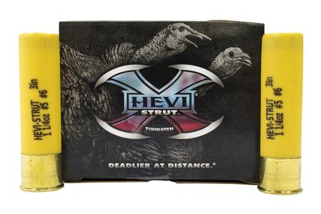 HEVI SHOT 20 Gauge 3 in 1.25 oz 5 and 6 Shot Hevi-X Strut 5/Box