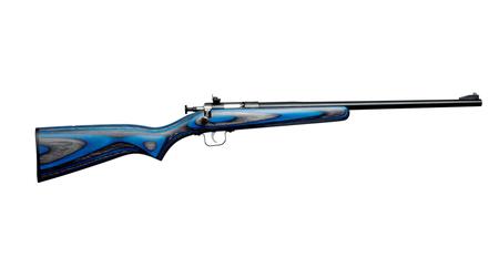 CRICKETT 22 LR YOUTH BOLT-ACTION RIFLE WITH BLUE LAMINATE STOCK