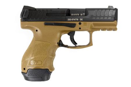 H  K VP9SK 9mm Subcompact Pistol with Flat Dark Earth Frame