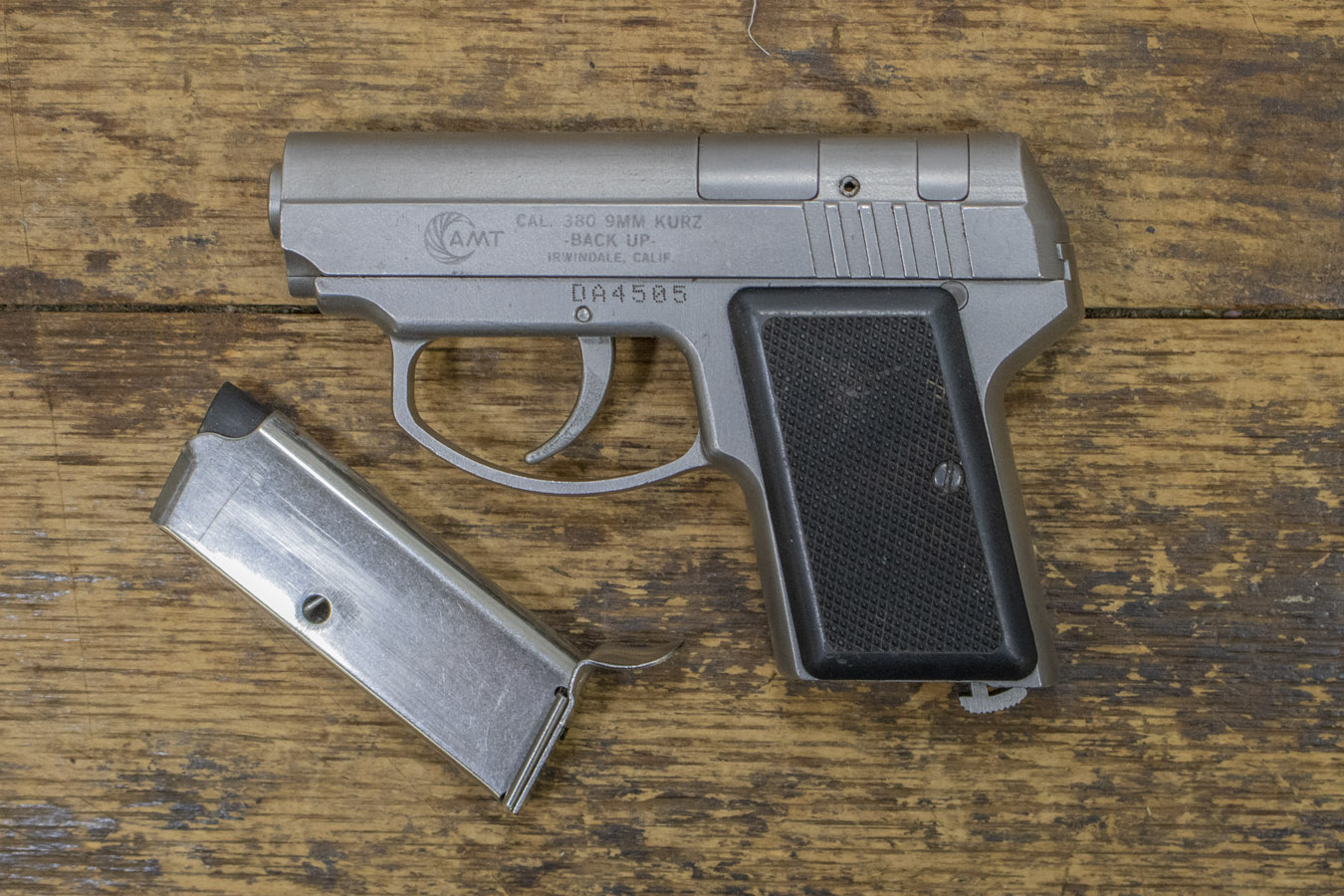 AMT Back Up 380 ACP Police Trade-In Pistol
