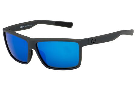 RINCONCITO WITH MATTE GRAY FRAME AND BLUE MIRROR LENSES