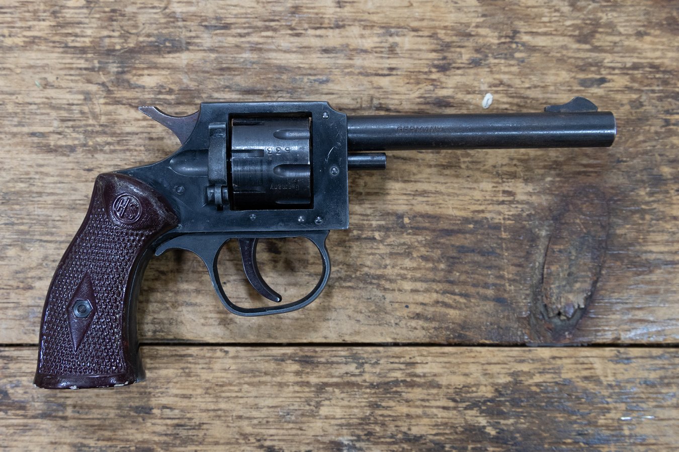 GERMAN HS 22LR POLICE TRADE-IN REVOLVER