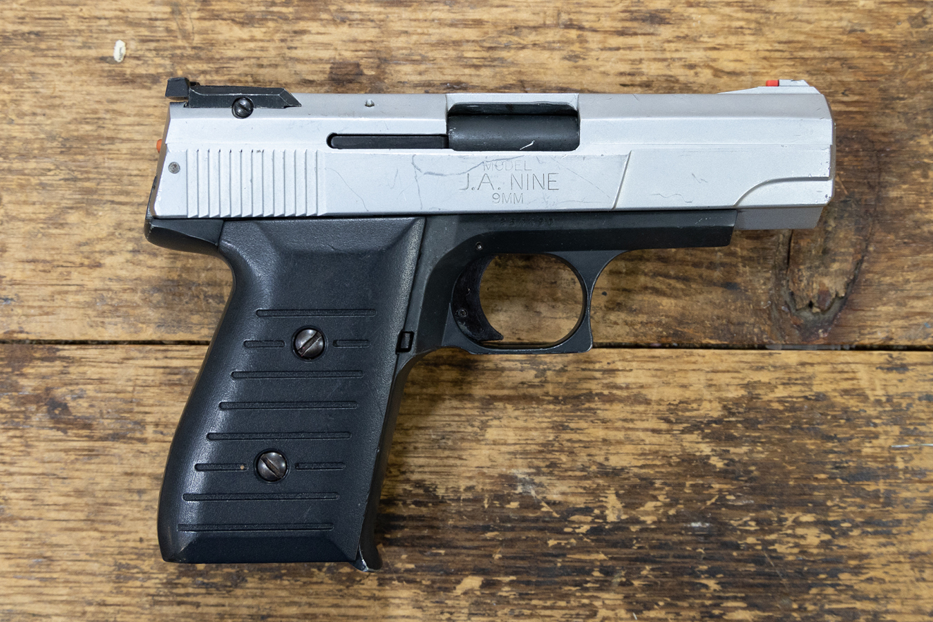 Jimenez Arms JA Nine 9mm Police Trade-In Pistol (Magazine Not Included)