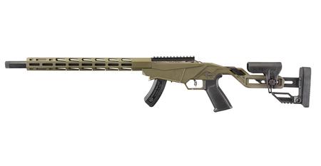 RUGER Precision Rimfire 22LR Bolt-Action Rifle with OD Green Cerakote Finish