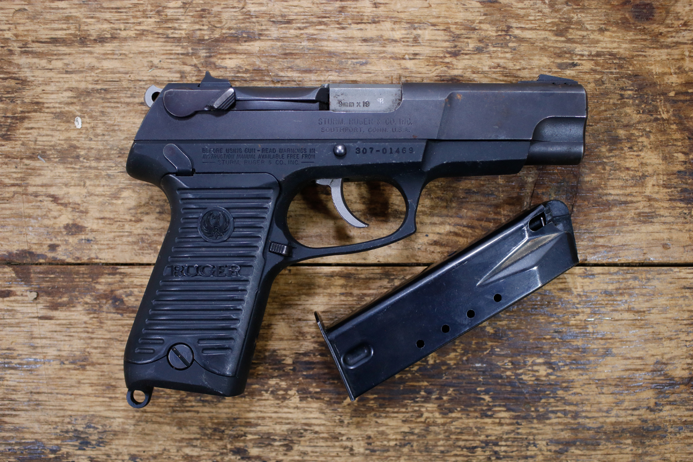 Ruger P89DC 9mm Police Trade-In Pistol