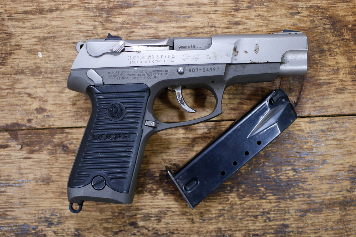Ruger P89DC 9mm Police Trade-In Pistol