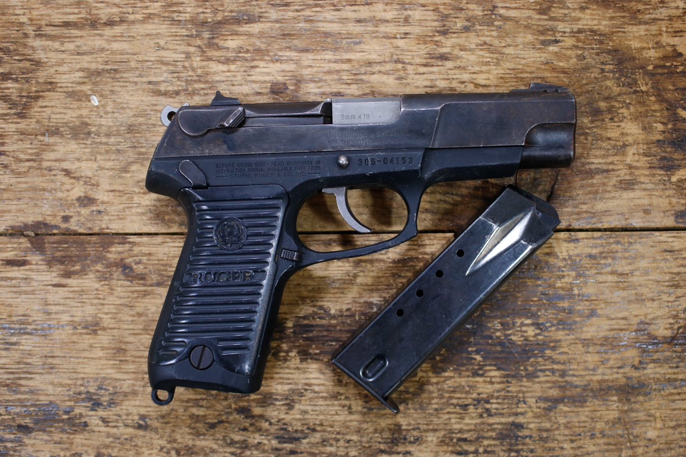 Ruger P89 9mm Police Trade-In Pistol