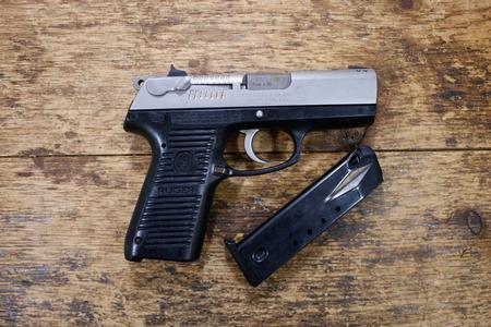 RUGER P95DC 9mm Police Trade-In Pistol with Stainless Slide