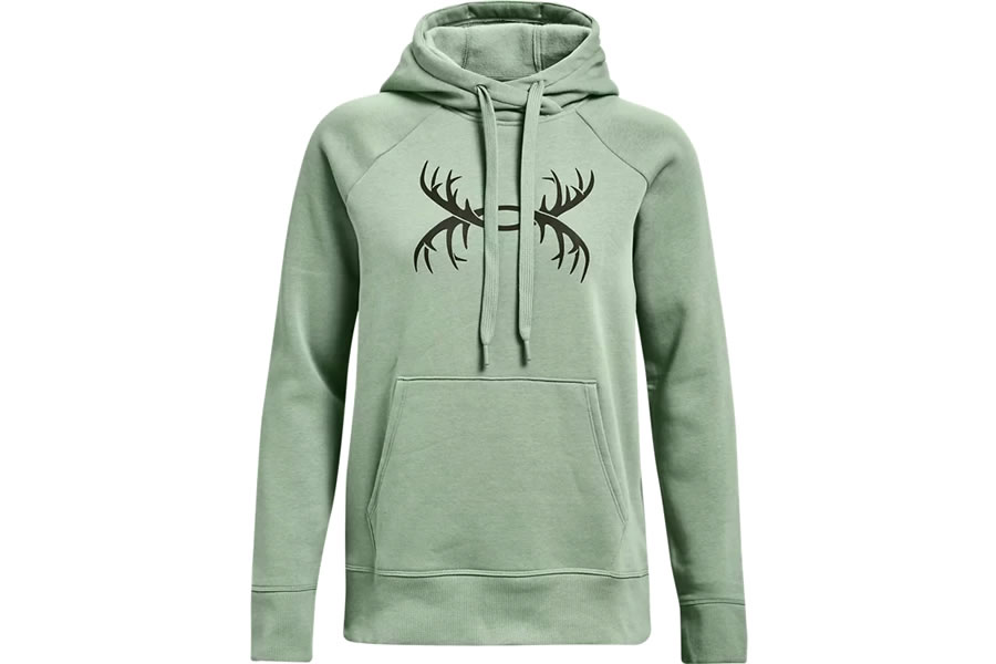 Under Armour Women's Rival Fleece Antler Hoodie