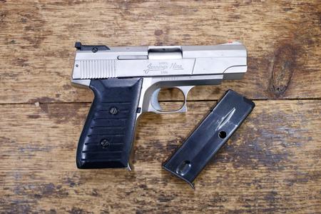 BRYCO Jennings Nine 9mm Police Trade-In Pistol