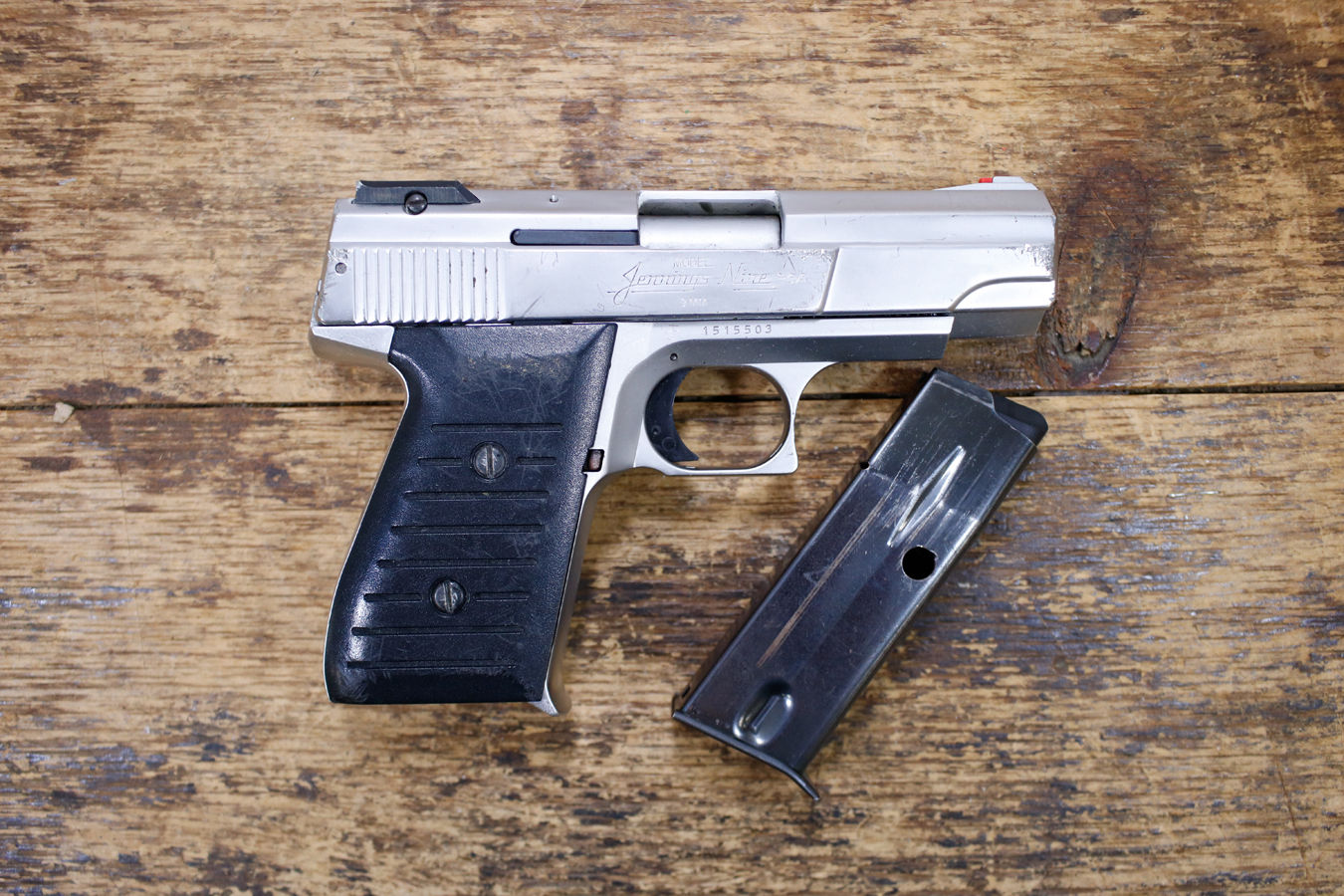 Bryco Jennings Nine 9mm Police Trade-In Pistol