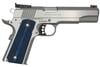 COLT 1911 GOLD CUP LITE 45 ACP STAINLESS PISTOL WITH BLUE G10 GRIPS