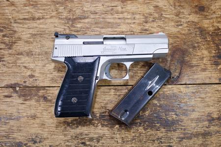 JENNINGS NINE 9MM POLICE TRADE-IN PISTOL MATTE SILVER