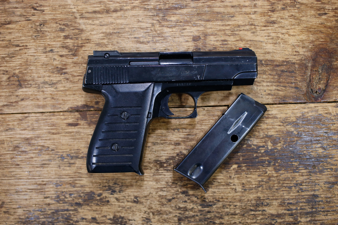 BRYCO JENNINGS NINE 9MM POLICE TRADE-IN PISTOL BLACK