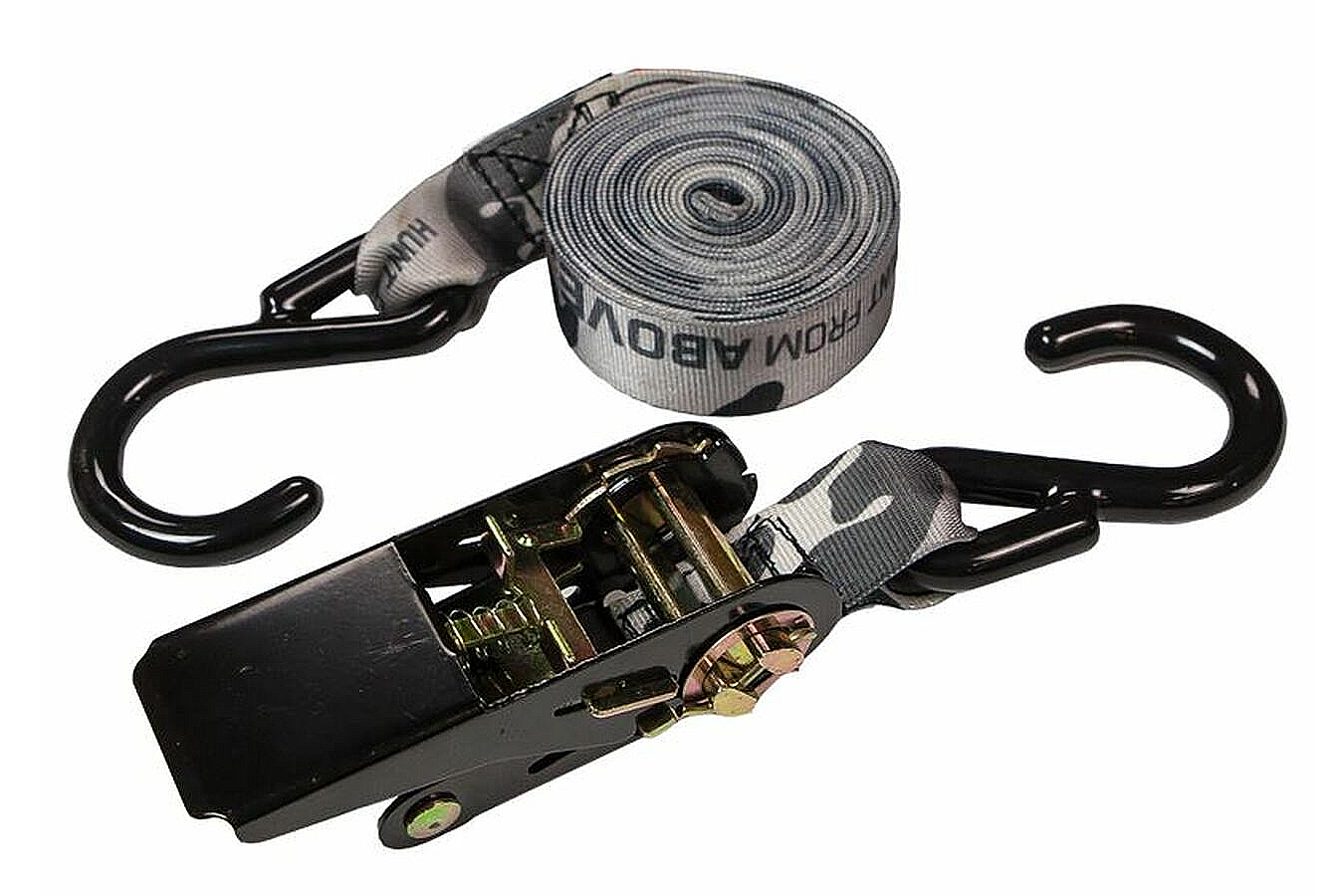 Hawk 10` Camo Ratchet Straps,  2 Pk
