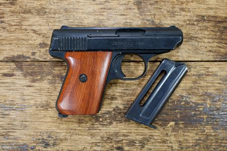 J-22 22 LR POLICE TRADE-IN PISTOL WITH WOOD GRIPS