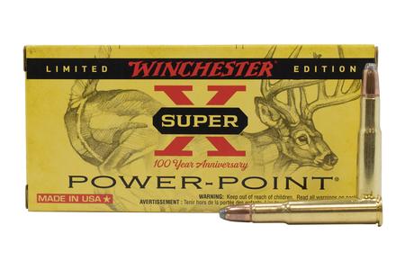 WINCHESTER AMMO 30-30 Win 150 Grain Power Point Super X 100 Year Anniversary Limited Edition 20/Box