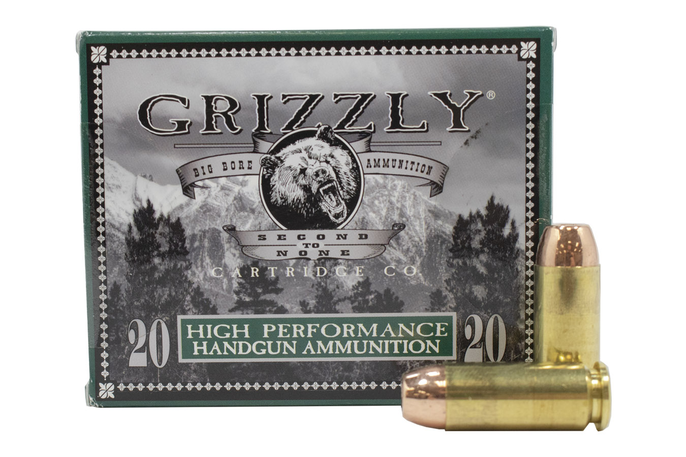 GRIZZLY AMMO 10MM AUTO 200 GR JHP 20/BOX