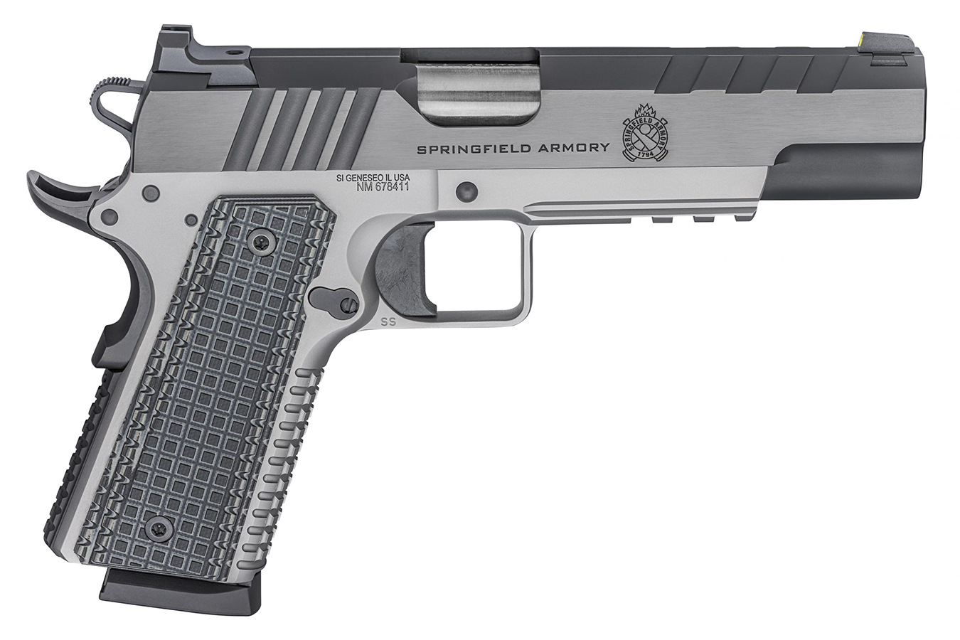 1911 EMISSARY 45 ACP FULL-SIZE PISTOL WITH VZ G10 GRIPS