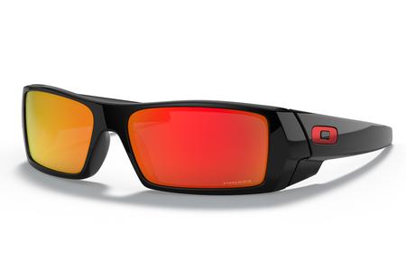 GASCAN WITH POLISHED BLACK FRAME WITH RUBY PRIZM LENSES