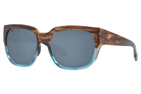 WATERWOMAN 2 WITH SHINY WAHOO FRAMES AND BLUE MIRROR LENSES