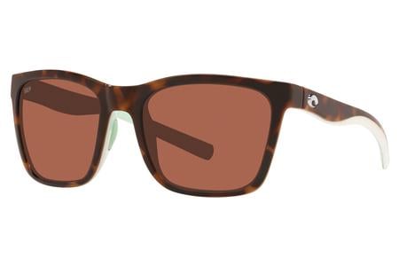 PANGA WITH SHINEY TORTOISE/WHITE/SEAFOAM FRAME AND COPPER LENSES