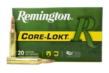 Remington 25-06 Rem 100 gr Core Lokt 20/Box