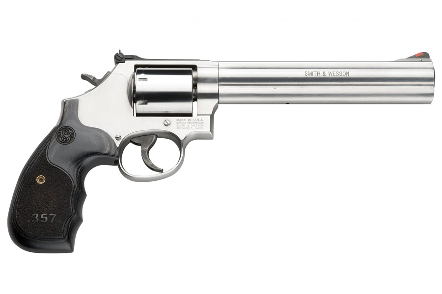 686 357 MAGNUM 7-ROUND/7-INCH REVOLVER WITH WOOD GRIPS (LE)