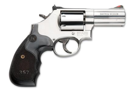 SMITH AND WESSON 686 Plus 357 Magnum 7-Round/3-inch Revolver with Wood Grips (LE)