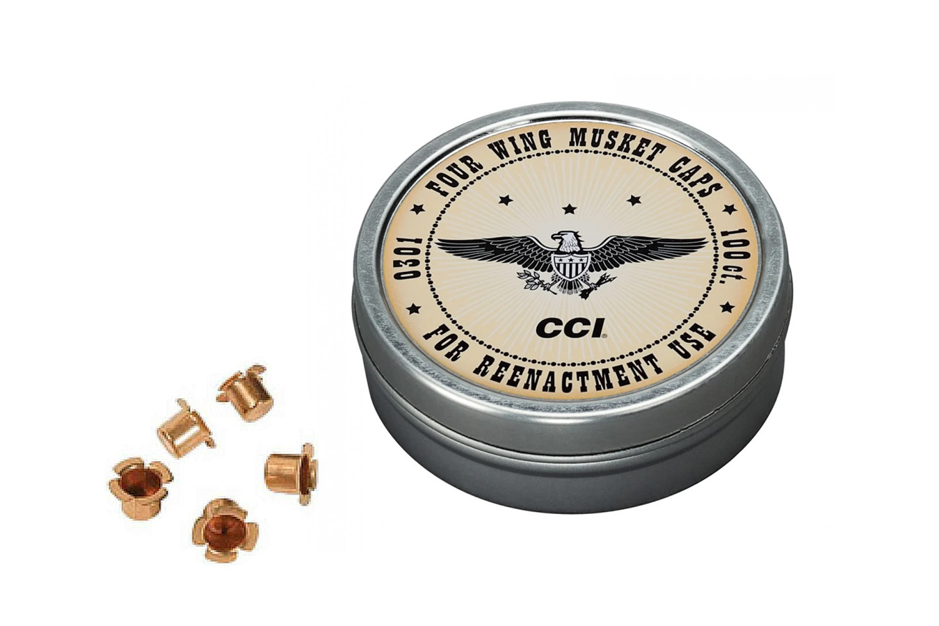 CCI AMMUNITION  FOUR-WING MUSKET CAPS MUSKET CAP