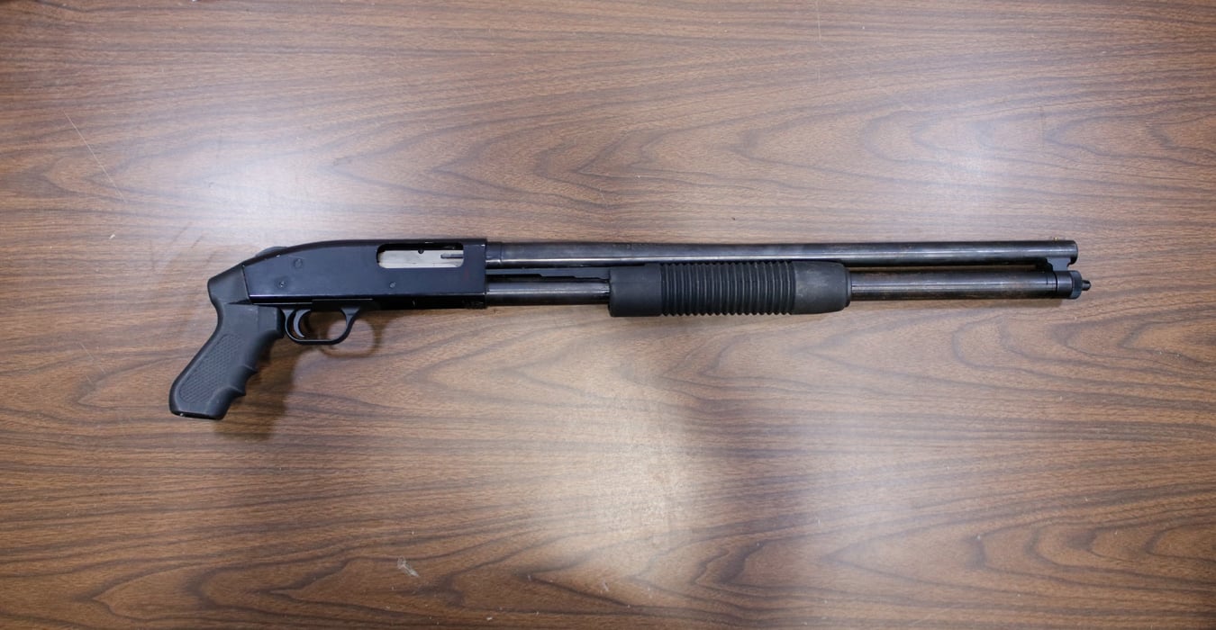 Mossberg 500 12 Gauge Police Trade-In Shotgun with Pistol Grip