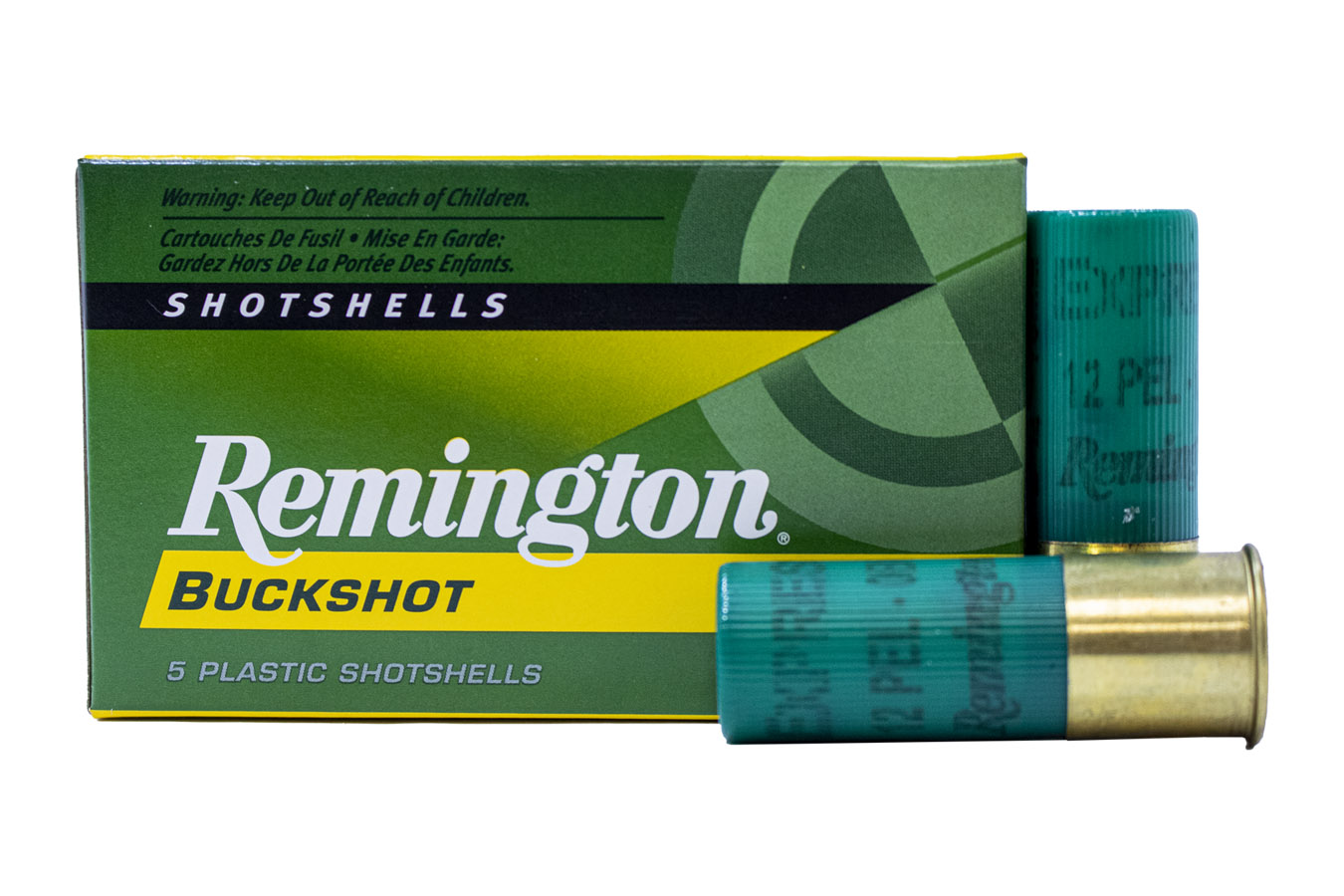 REMINGTON 12 GAUGE 2.75 IN 0 BUCK EXPRESS BUCKSHOT 5/BOX