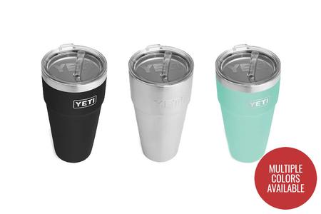 YETI Rambler 26 oz Stackable Cup With Straw Lid Stainless