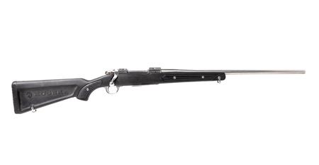 RUGER M77 Mark II 270 Win Bolt-Action Rifle with Stainless Barrel and Skeleton Paddle Zytel Stock (Demo Model)