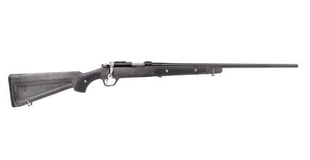 RUGER 77/17 17 HMR Bolt-Action Rifle with Black Zytel Stock (Demo Model)