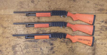 REMINGTON 870 Tactical 12 Gauge Police Trade-in Shotguns with Orange Stock
