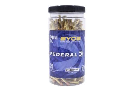 22 WMR 50 GR JHP BYOB 250 ROUNDS IN BOTTLE