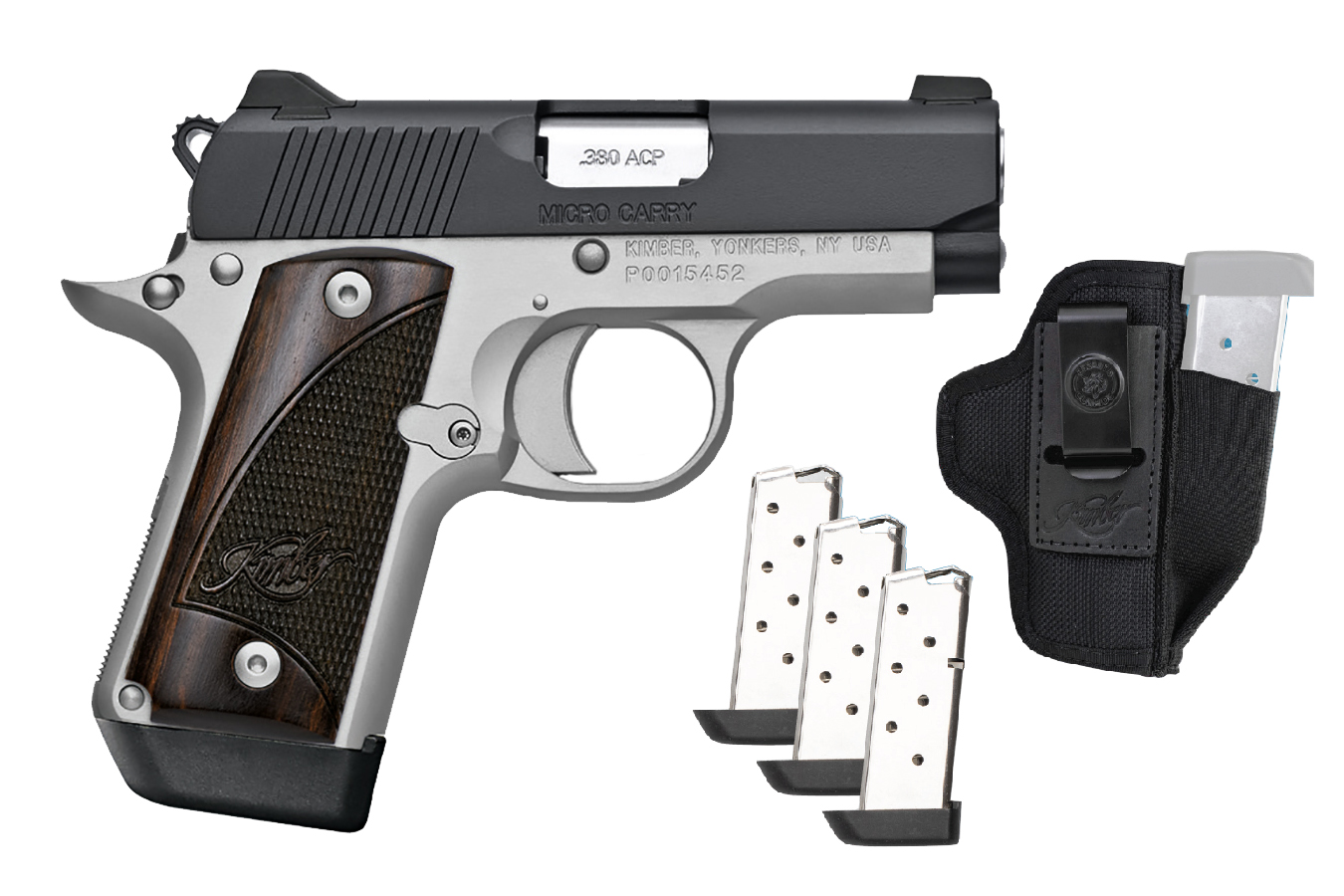 KIMBER MICRO 380 ACP TWO-TONE READY TO CARRY PACKAGE